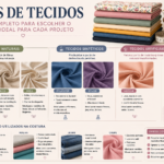Tipos de Tecidos: Guia Completo para Escolher o Material Ideal para Cada Projeto